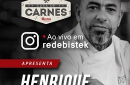 A convite do Bistek, Chef Fogaça vai ensinar receita de t-bone em live no Instagram
