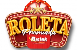 Roleta de Prêmios Bistek uma ação para comemorar os aniversários de cada uma das 22 lojas da Rede