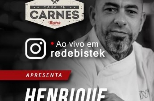 A convite do Bistek, Chef Fogaça vai ensinar receita de t-bone em live no Instagram
