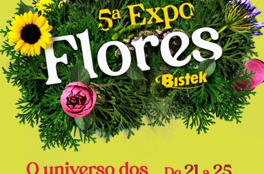 5ª Expo Flores do Bistek anuncia chegada da primavera